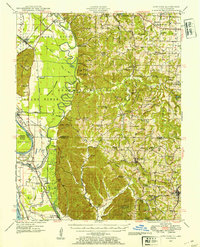 Alto Pass 1947 topographic map thumbnail
