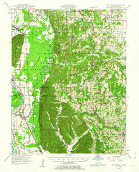 Alto Pass 1947 topographic map thumbnail