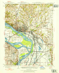 Alton 1927 topographic map thumbnail