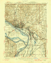 Alton 1934 topographic map thumbnail