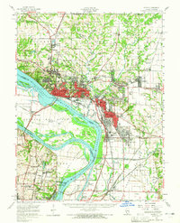 Alton 1955 topographic map thumbnail
