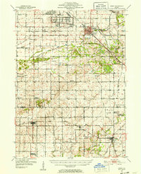 Amboy 1951 topographic map thumbnail