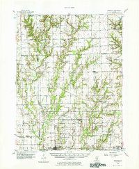 Annapolis 1956 topographic map preview