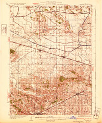 Annawan 1932 topographic map thumbnail