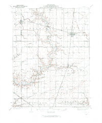 Arcola 1935 topographic map thumbnail