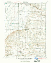 Arenzville 1929 topographic map thumbnail