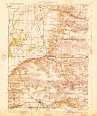 Arenzville topographic map thumbnail