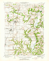 Avon 1944 topographic map preview