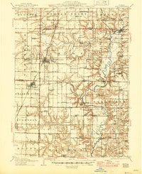 Avon 1915 topographic map preview