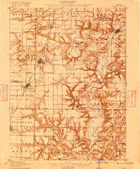 Avon 1915 topographic map preview