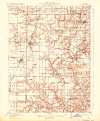 Avon 1915 topographic map preview
