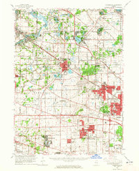 Barrington 1961 topographic map thumbnail