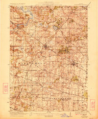 Barrington 1923 topographic map preview
