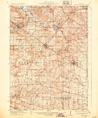 Barrington 1923 topographic map preview