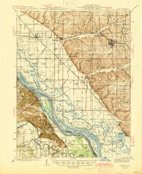 Barry 1944 topographic map thumbnail