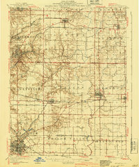 Belleville 1907 topographic map thumbnail