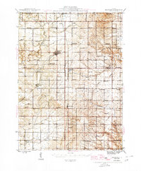 Bradford 1945 topographic map thumbnail