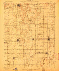 Breese 1907 topographic map thumbnail