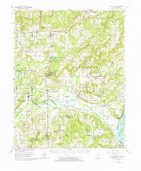 Brownfield 1962 topographic map thumbnail