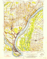 Cairo 1931 topographic map thumbnail
