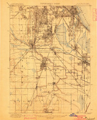 Calumet 1900 topographic map thumbnail