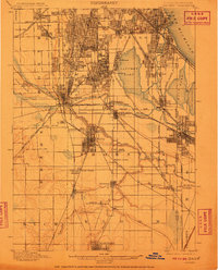 Calumet 1901 topographic map thumbnail