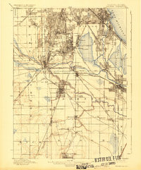 Calumet 1901 topographic map thumbnail
