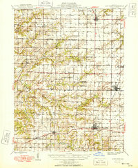 Camp Point 1948 topographic map thumbnail