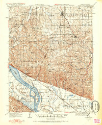 Campbell Hill 1916 topographic map thumbnail