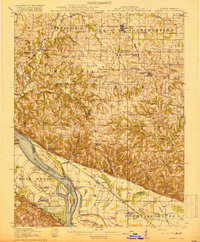 Campbell Hill 1918 topographic map thumbnail