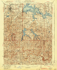 Carbondale 1922 topographic map thumbnail