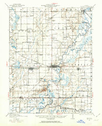 Carlyle 1948 topographic map thumbnail