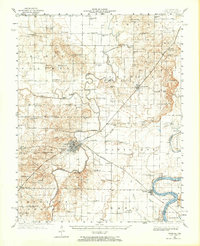 Carmi 1940 topographic map thumbnail