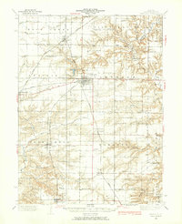 Carthage 1933 topographic map thumbnail