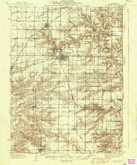 Carthage topographic map thumbnail