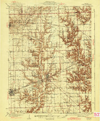 Casey 1943 topographic map thumbnail