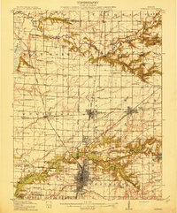 Centralia 1914 topographic map thumbnail