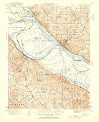 Chester 1947 topographic map preview