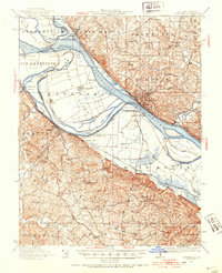 Chester 1947 topographic map preview
