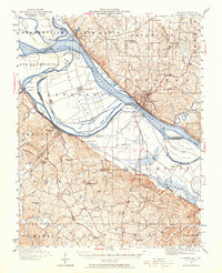 Chester 1947 topographic map thumbnail
