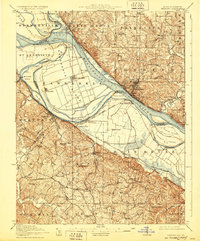 Chester 1915 topographic map thumbnail