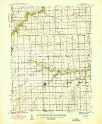 Cissna Park 1949 topographic map thumbnail