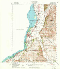 Clinton 1952 topographic map preview