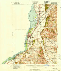 Clinton 1952 topographic map preview