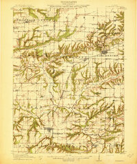 Colchester 1913 topographic map thumbnail