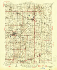 Coulterville 1917 topographic map thumbnail