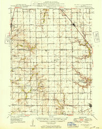 Dalton City 1949 topographic map thumbnail