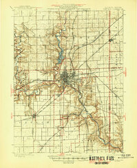 Danville 1900 topographic map thumbnail