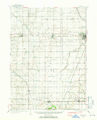 De Kalb 1934 topographic map thumbnail