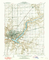 Decatur 1929 topographic map thumbnail